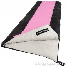 Sleeping Bag, 2-Season With Carrying Bag For Adults and Kids, Otter Tail Sleeping Bag By Wakeman Outdoors (Pink) (For Camping And Festivals) 564690262